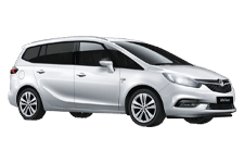 Van Hire Pudsey - Vauxhall Zafira 7-Seater - Minibus hire Pudsey